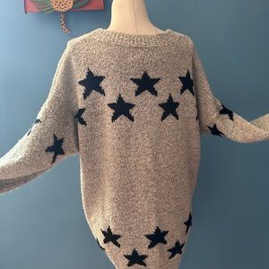 Stars Oversized Sweater